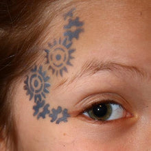 Load image into Gallery viewer, TAP 013 Face Painting Stencil - Robotic Gears