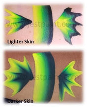 Load image into Gallery viewer, DFX Face Paint Rainbow Cake - Small Green Carpet (RS30-8) 30gr #8