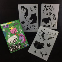 Load image into Gallery viewer, Ultimate Graffiti Eyes Face Painting Stencils - Booster Pak Pets