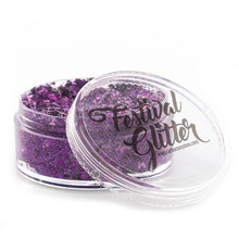 Load image into Gallery viewer, Festival Glitter - Chunky Glitter Gel - Purple Fierce - 1.5 oz