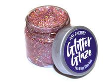 Load image into Gallery viewer, Art Factory | Glitter Glaze Face & Body Glitter Paint - Rose Gold (Pink) (1 fl oz)