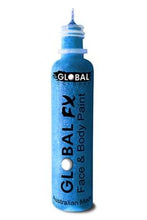 Load image into Gallery viewer, Global FX Face Painting Glitter Gel - Aqua Blue 36ml/1.2oz