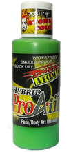 Load image into Gallery viewer, ProAiir ATOMIC Alcohol-Based Hybrid Airbrush Body Paint 2oz - Gamma Green