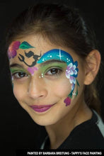Load image into Gallery viewer, Diva Stencils | Face Painting Stencil | Mermaid #2 (00013)