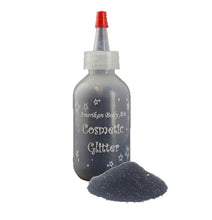 Load image into Gallery viewer, Amerikan Body Art | Face Paint Glitter Poof - Large Opaque Jet Black (2oz)