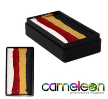 Load image into Gallery viewer, Cameleon Face Paint ColorBlock - Poppy 30gr