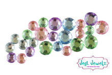 Load image into Gallery viewer, Jest Jewelz - Round Gems - Pastel (Approx. 82 Pieces)