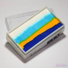 Load image into Gallery viewer, DFX Face Paint Rainbow Cake - Small Beach Front 30gr