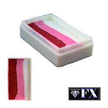 Load image into Gallery viewer, DFX Face Paint Rainbow Cake - Small Strawberry Delight 30gr (RS30-23) #23