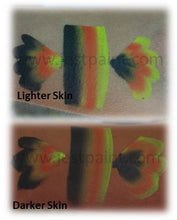 Load image into Gallery viewer, DFX Face Paint Rainbow Cake - Small Tacolicious 30gr #6