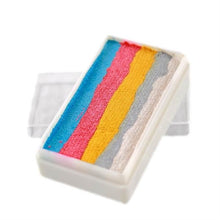 Load image into Gallery viewer, DFX Face Paint Rainbow Cake - Small Day Break 30gr