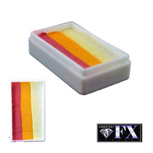 Load image into Gallery viewer, DFX Face Paint Rainbow Cake - Small Butter Cupcake (RS30-18) 30gr #18