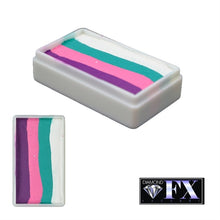Load image into Gallery viewer, DFX Face Paint Rainbow Cake - Small Twisted Pastels (RS30-33) 30gr #33