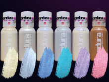 Load image into Gallery viewer, Endura Alcohol-Based Airbrush Body Paint - 6 Color Iridescent Kit - 1oz Bottles