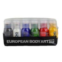 Load image into Gallery viewer, VIBE Water Based Airbrush Body Paint - 6 Color Primary Starter Kit
