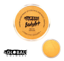 Load image into Gallery viewer, Global Body Art Face Paint - Metallic Gold 32gr