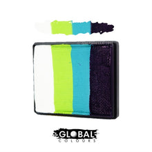Load image into Gallery viewer, Global Body Art Face Paint - Rainbow Cake Greenland 50gr