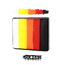 Load image into Gallery viewer, Global Body Art Face Paint - Rainbow Cake Mojave 50gr