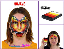 Load image into Gallery viewer, Global Body Art Face Paint - Rainbow Cake Mojave 50gr