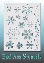 Load image into Gallery viewer, Bad Ass Body Painting Stencil - Frozen