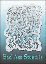 Load image into Gallery viewer, Bad Ass Body Painting Stencil - Chaotic