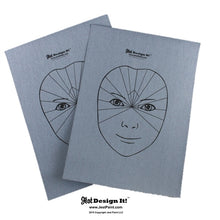 Load image into Gallery viewer, Jest Design It Water Activated Practice Sheets (set of 2)