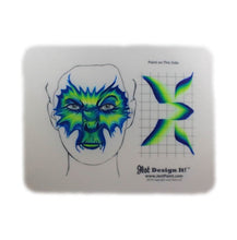 Load image into Gallery viewer, Jest Design It Face Painting Practice Board - Adult and Grid