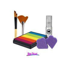 Load image into Gallery viewer, Face Painting Character Kit - Rainbow Butterfly