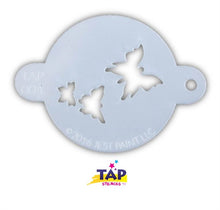 Load image into Gallery viewer, TAP 004 Face Painting Stencil - Butterflies
