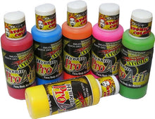 Load image into Gallery viewer, ProAiir Alcohol-Based Hybrid Airbrush Body Paint Set - Six ATOMIC 1oz Bottles
