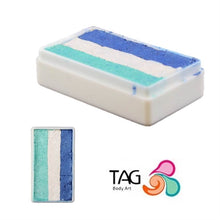 Load image into Gallery viewer, TAG Face Paint 1 Stroke - EXCL Frozen Winter (with Pearl White) 30gr #23