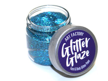 Load image into Gallery viewer, Art Factory | Glitter Glaze Face & Body Glitter Paint - Blue (1 fl oz)