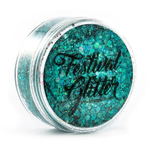 Load image into Gallery viewer, Festival Glitter - Chunky Glitter Gel - Blue Lagoon - 1.5 oz