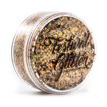 Load image into Gallery viewer, Festival Glitter - Chunky Glitter Gel - Gold Digger - 1.5 oz