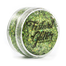 Load image into Gallery viewer, Festival Glitter - Chunky Glitter Gel - Envy - 1.5 oz