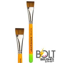 Load image into Gallery viewer, BOLT Face Painting Brushes by Jest Paint - FIRM 3/4" Stroke