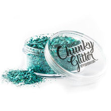 Load image into Gallery viewer, Art Factory | Loose Chunky Glitter - Blue Lagoon (1.5 oz jar)