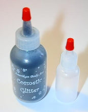 Load image into Gallery viewer, Amerikan Body Art | Face Paint Glitter Poof - Large Opaque Jet Black (2oz)