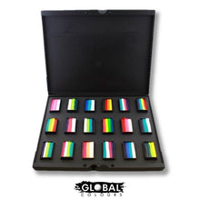 Load image into Gallery viewer, Global Face Paint Pro Palette - 18 Fun Strokes