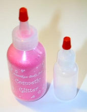 Load image into Gallery viewer, Amerikan Body Art | Face Painting Glitter Poof - Large Holographic Bubblegum Pink (2oz)