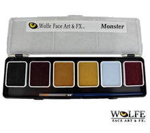 Load image into Gallery viewer, Wolfe FX Face Paint - Small 6 Color Monster Palette