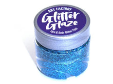 Load image into Gallery viewer, Art Factory | Glitter Glaze Face & Body Glitter Paint - Blue (1 fl oz)