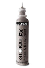 Load image into Gallery viewer, Global FX Face Painting Glitter Gel - Silver 36ml/1.2oz