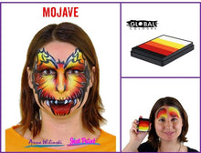 Load image into Gallery viewer, Global Body Art Face Paint - Rainbow Cake Mojave 50gr