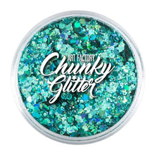 Load image into Gallery viewer, Art Factory | Loose Chunky Glitter - Blue Lagoon (1.5 oz jar)