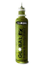 Load image into Gallery viewer, Global FX Face Painting Glitter Gel - Lime Green 36ml/1.2oz