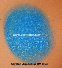 Load image into Gallery viewer, Kryolan Day Glow Aquacolor - UV Blue - 30ml