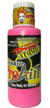 Load image into Gallery viewer, ProAiir ATOMIC Alcohol Based Hybrid Airbrush Body Paint 2oz - Plutonium Pink