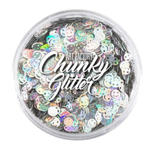 Load image into Gallery viewer, Art Factory | Loose Chunky Glitter - Emoji Face (1.5 oz jar)
