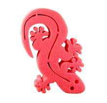 Load image into Gallery viewer, Gecko Face Painting Brush Holder - Red
